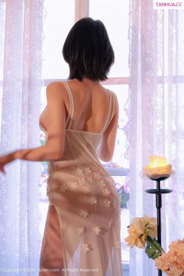   [XiuRen]高清写真图 2025.02.21 No.9920 小橘子orange 薄透连衣裙第18张图片